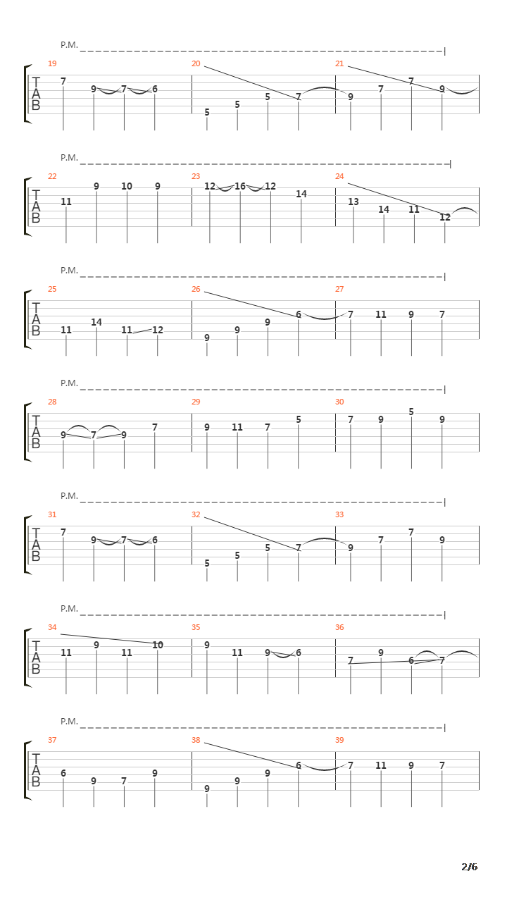 Epiphany Arpeggio吉他谱