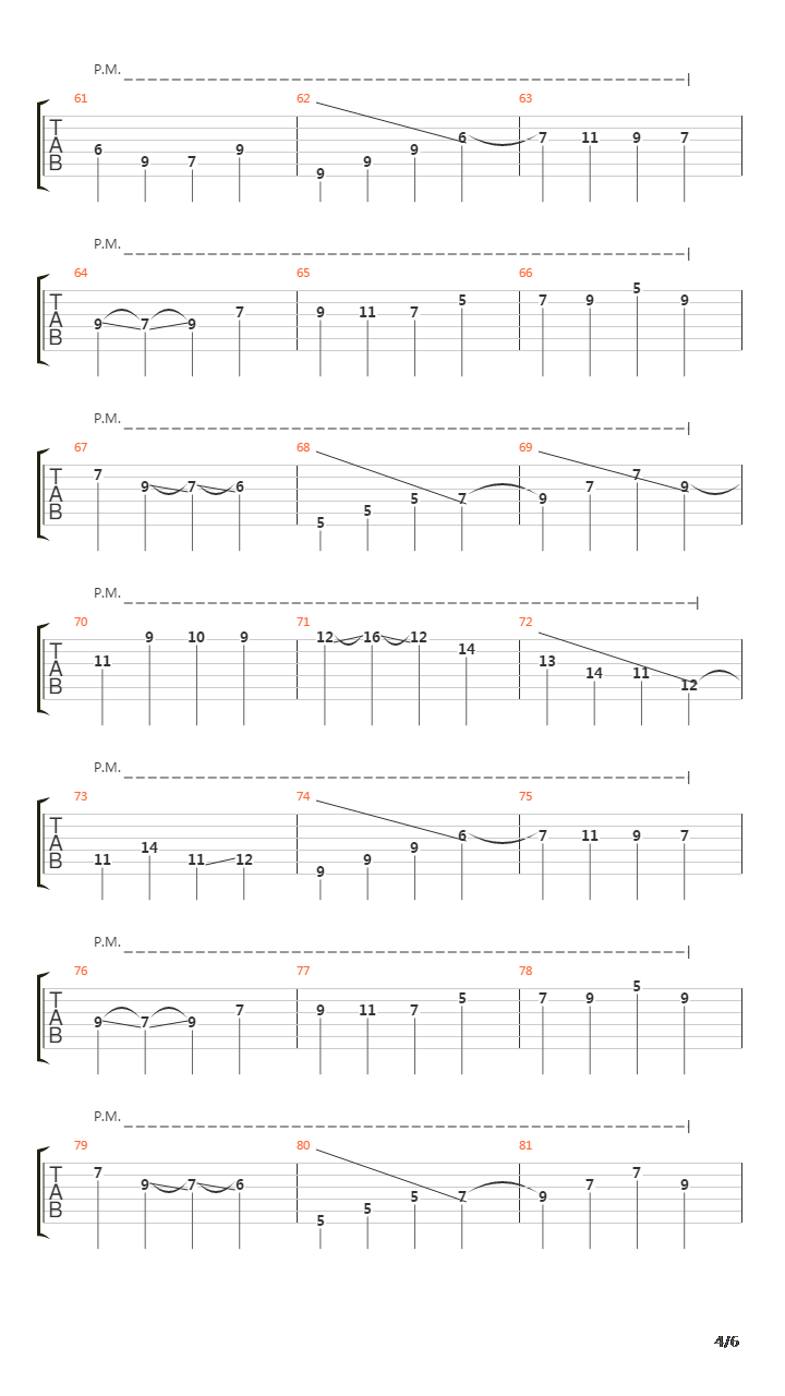 Epiphany Arpeggio吉他谱