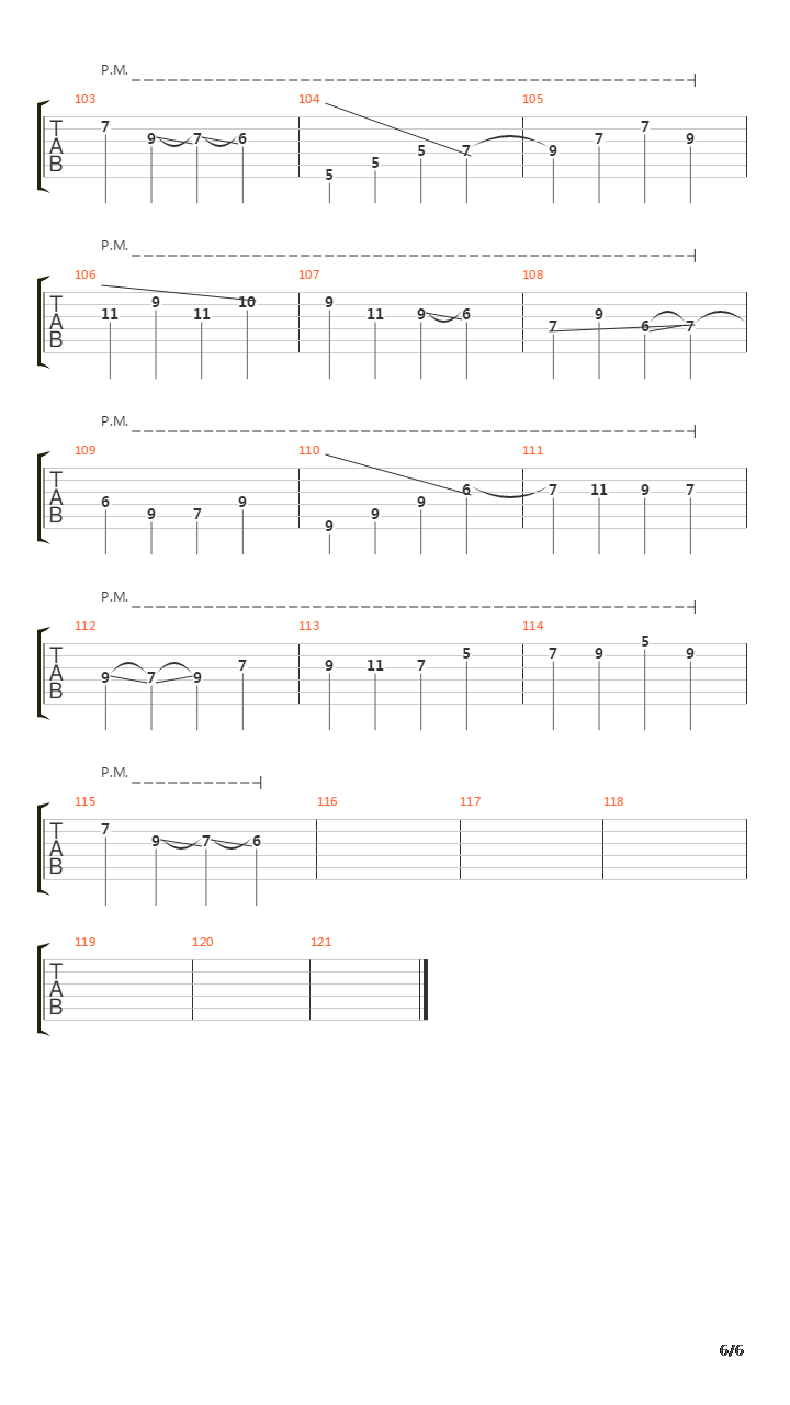 Epiphany Arpeggio吉他谱