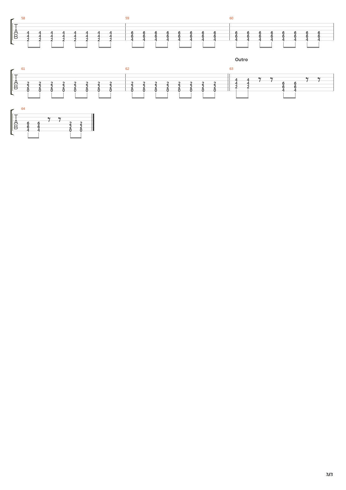 Hold On吉他谱