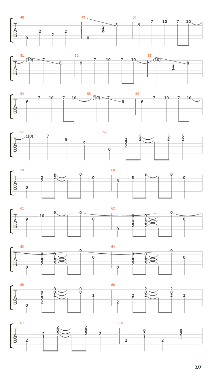 Folsom Prison Blues吉他谱
