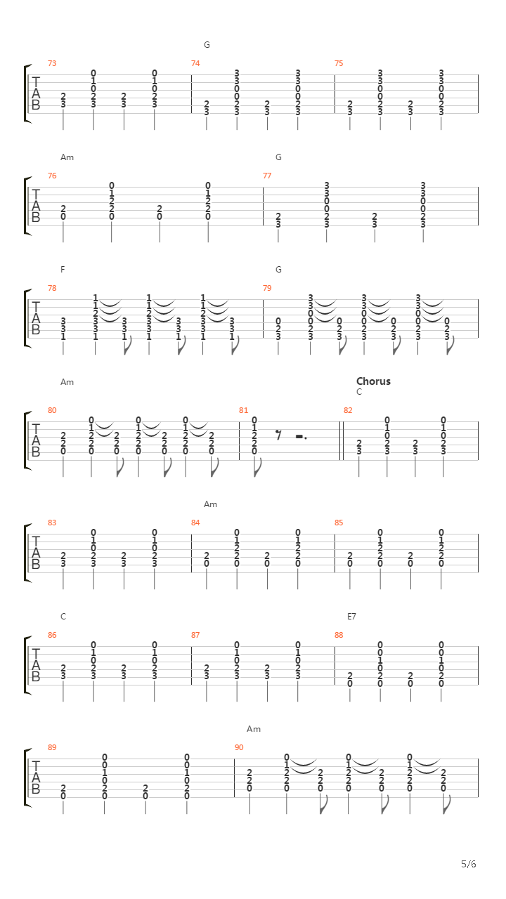 Further On Up The Road吉他谱