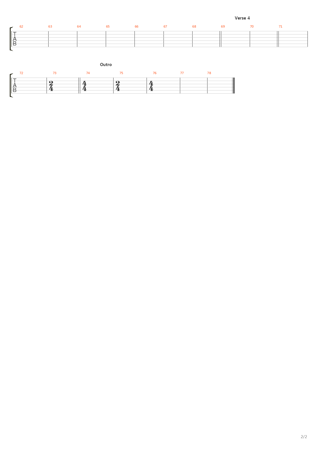 Highway Man吉他谱