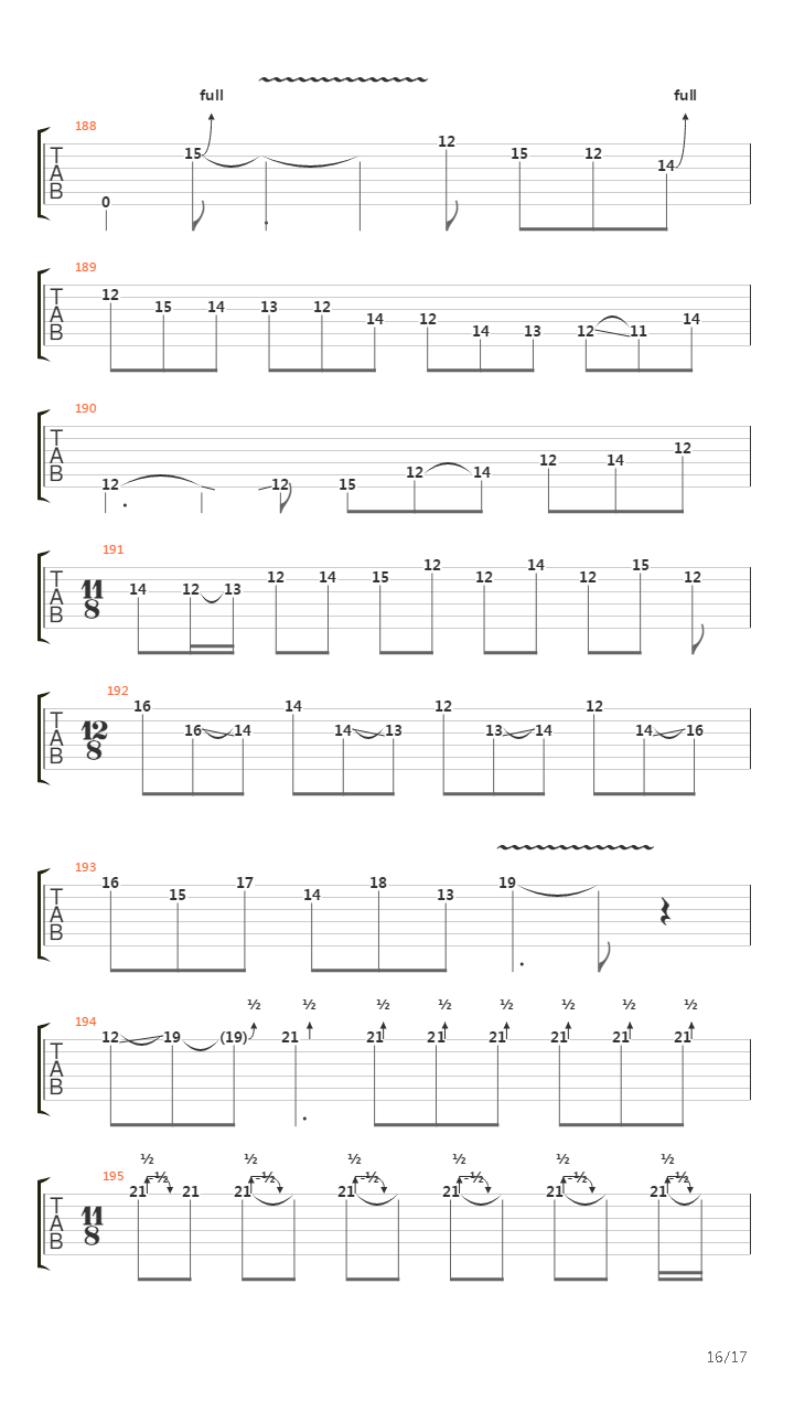 Glasgow Kiss吉他谱