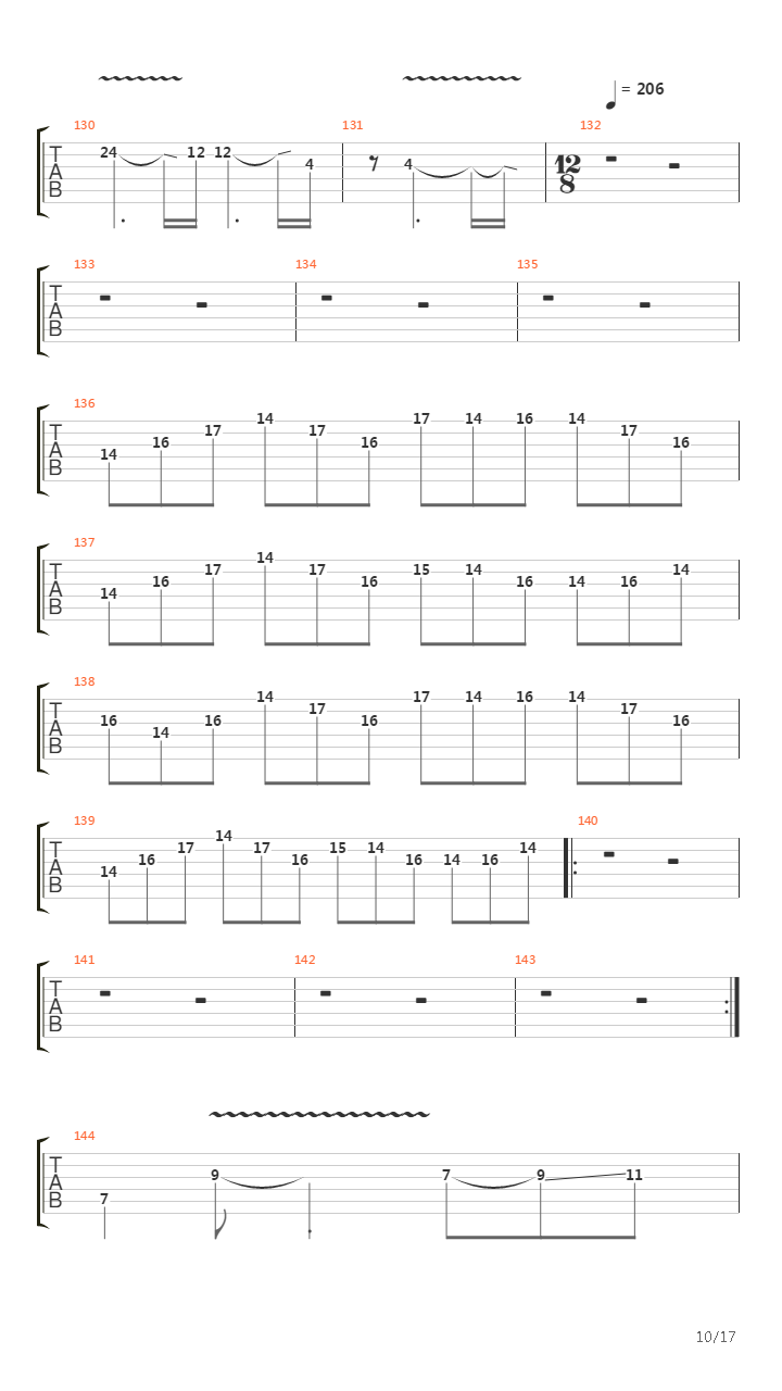 Glasgow Kiss吉他谱