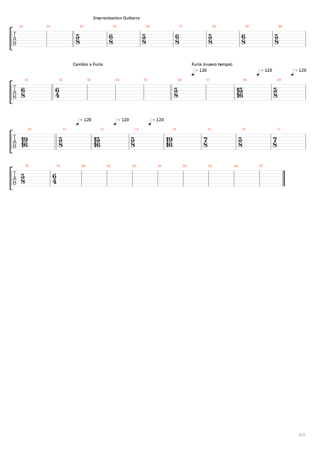 Hang 11吉他谱