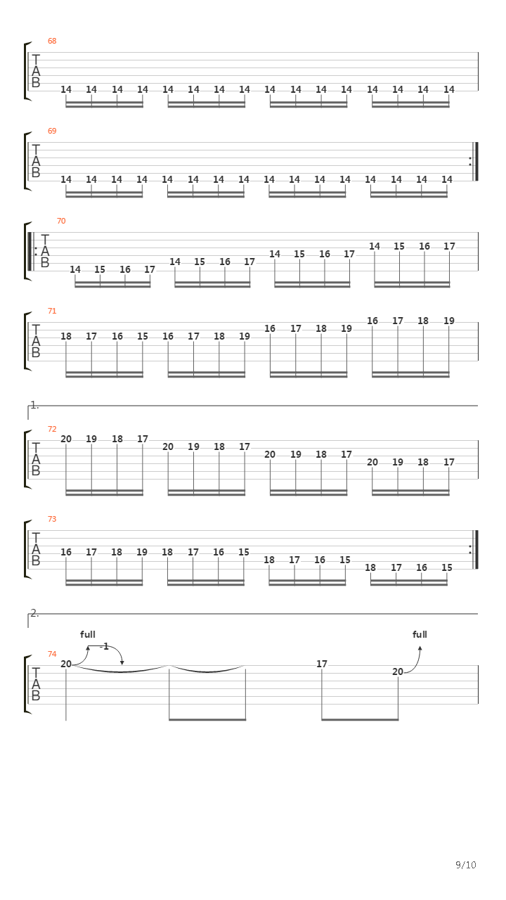 Technique Speed Accuracy吉他谱