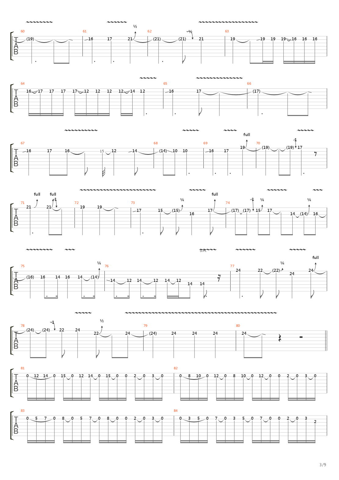 Tunnel Vision吉他谱