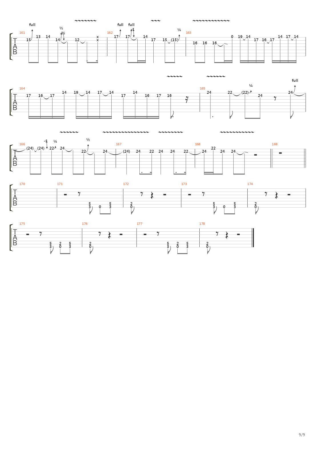 Tunnel Vision吉他谱