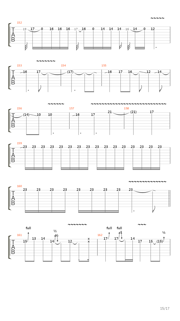 Tunnel Vision吉他谱