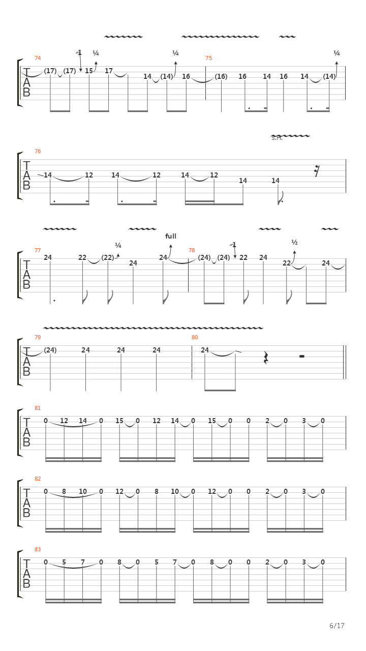 Tunnel Vision吉他谱