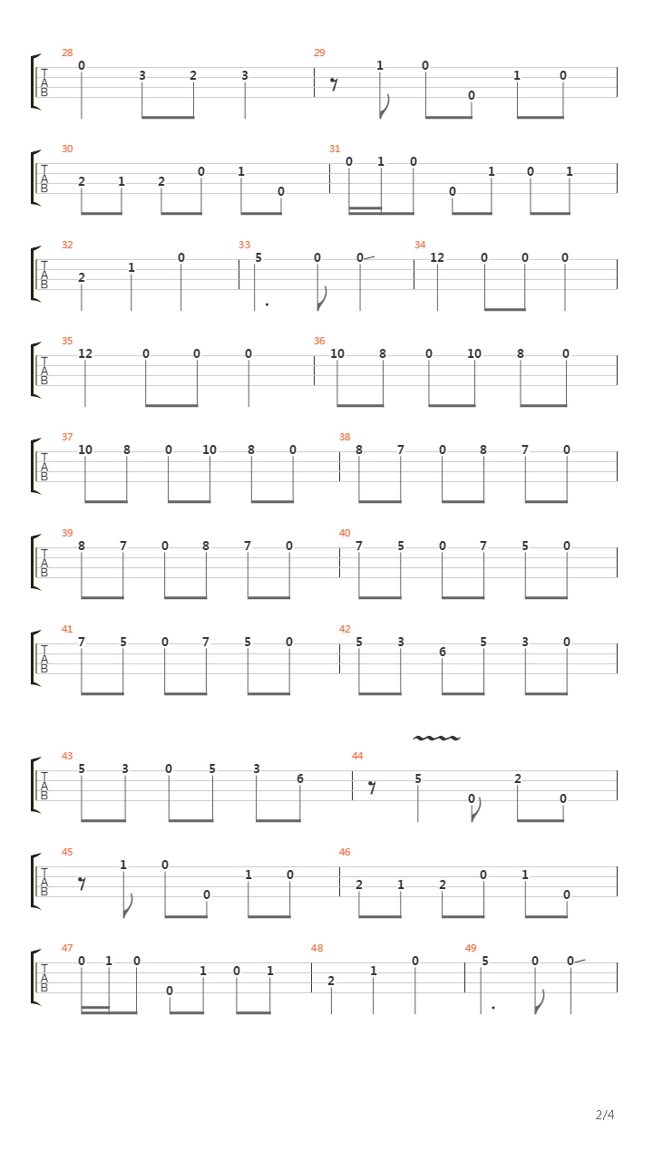 La Patita吉他谱