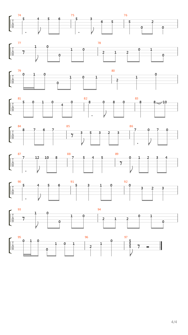 La Patita吉他谱