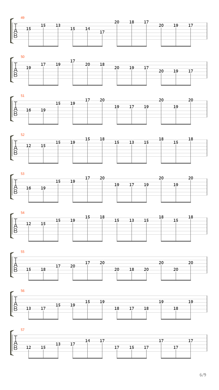 Violin Partita #2 In D Minor吉他谱