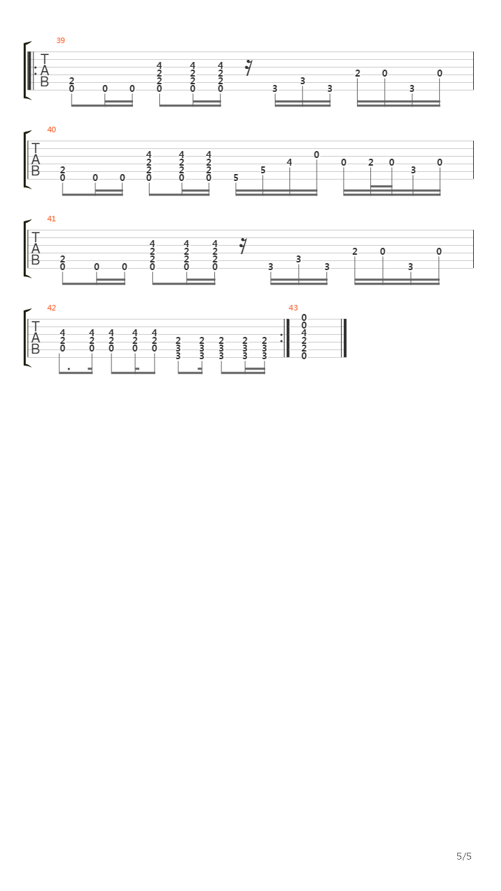 11 Am吉他谱
