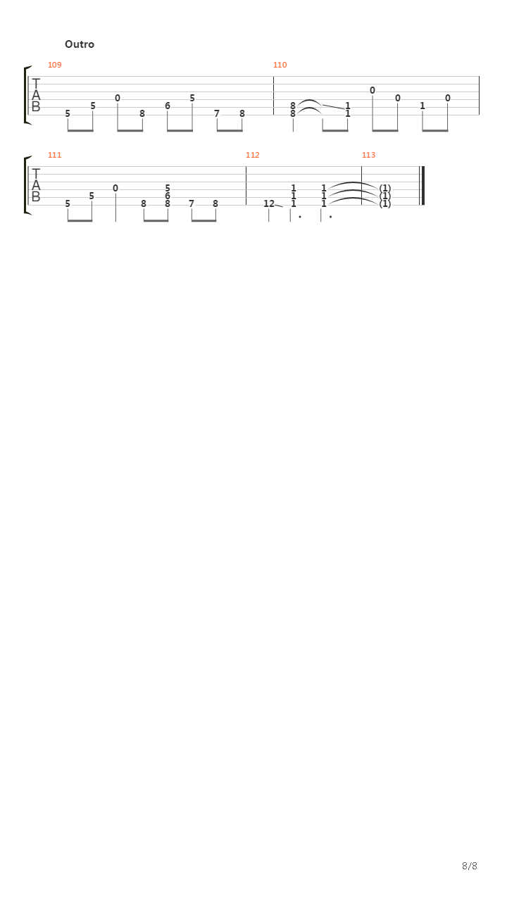 Agoraphobia吉他谱