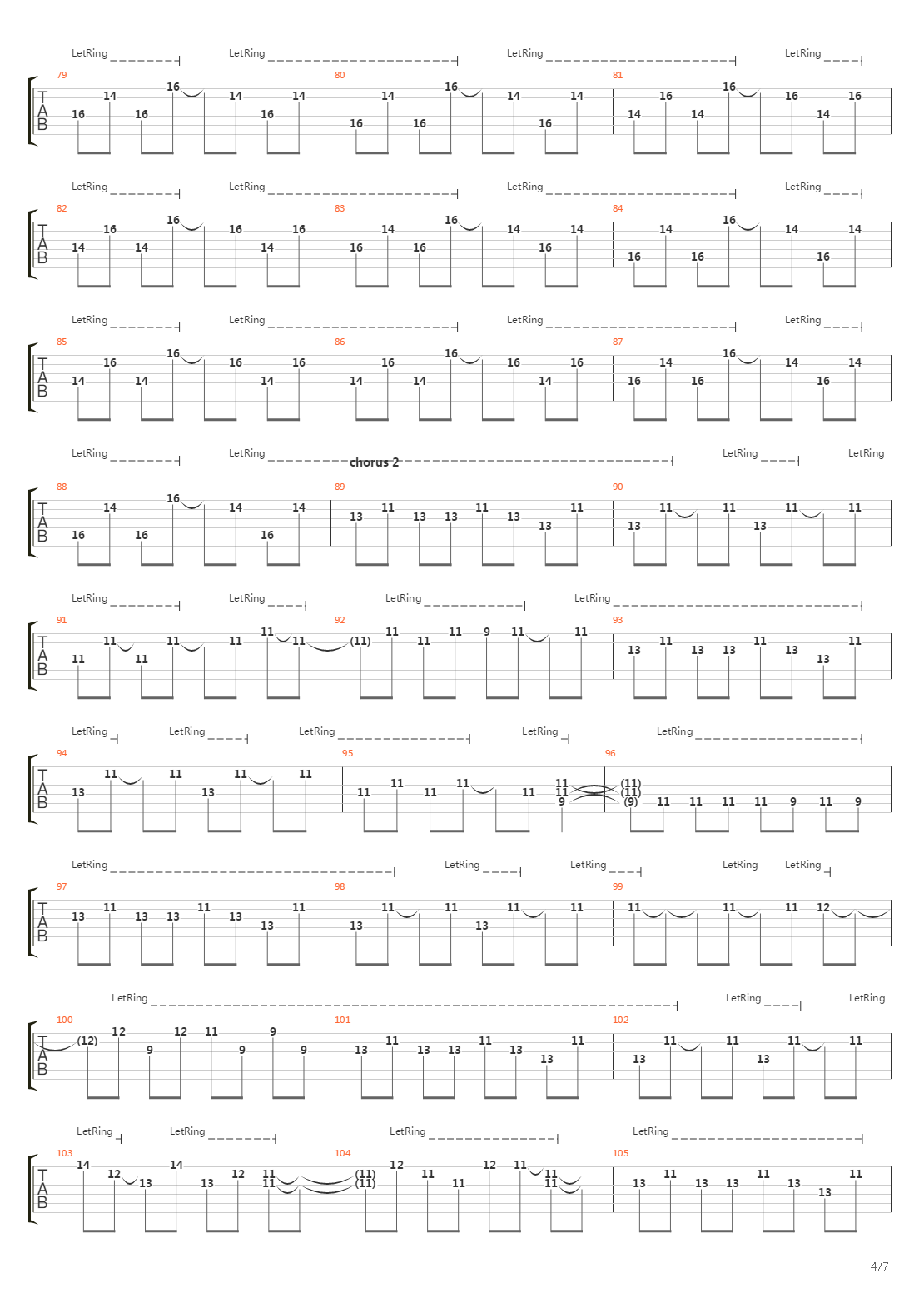 Dig吉他谱