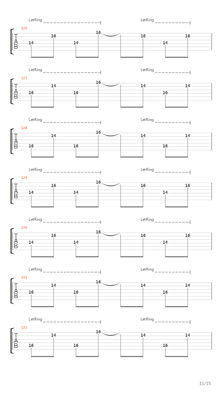 Dig吉他谱