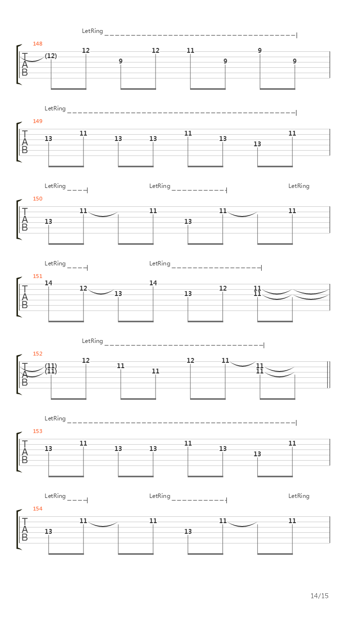 Dig吉他谱