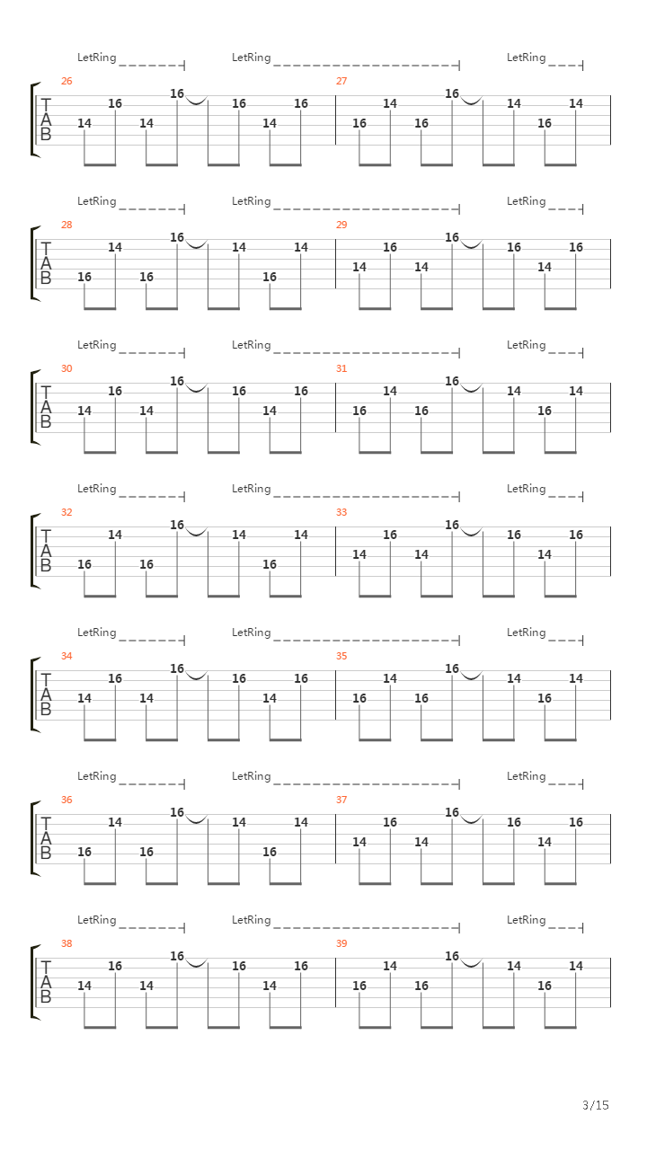 Dig吉他谱