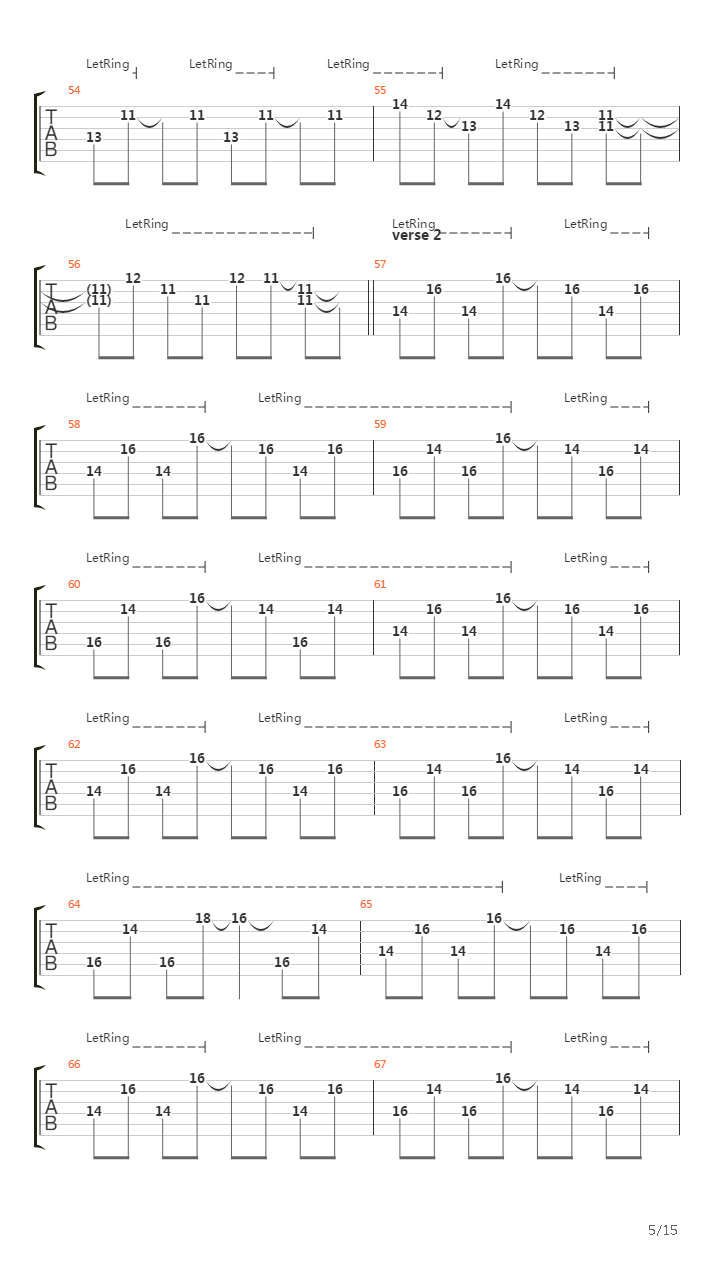 Dig吉他谱