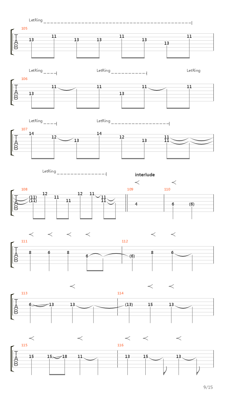 Dig吉他谱