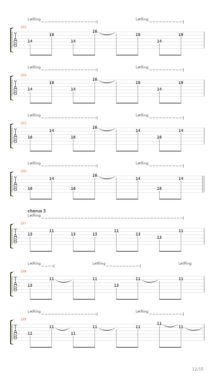 Dig吉他谱