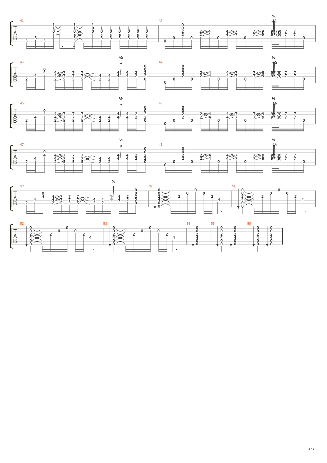 Echo吉他谱