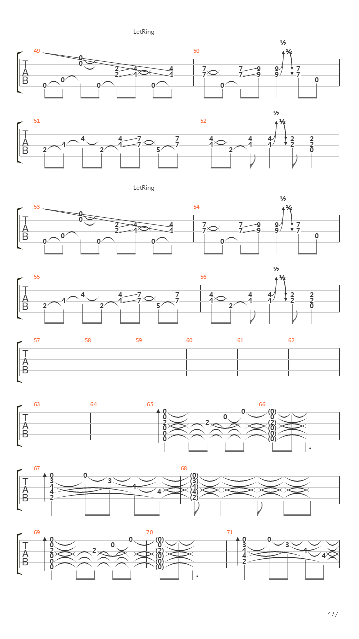 Echo吉他谱