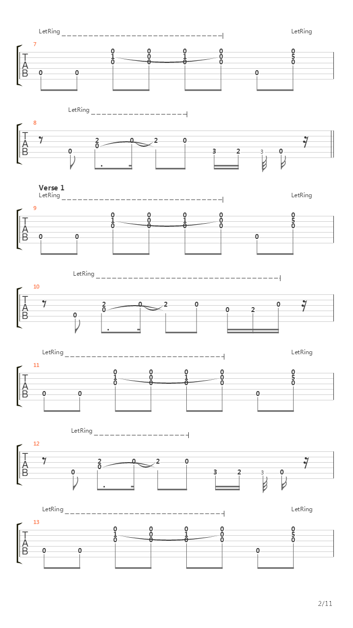 Isadore吉他谱