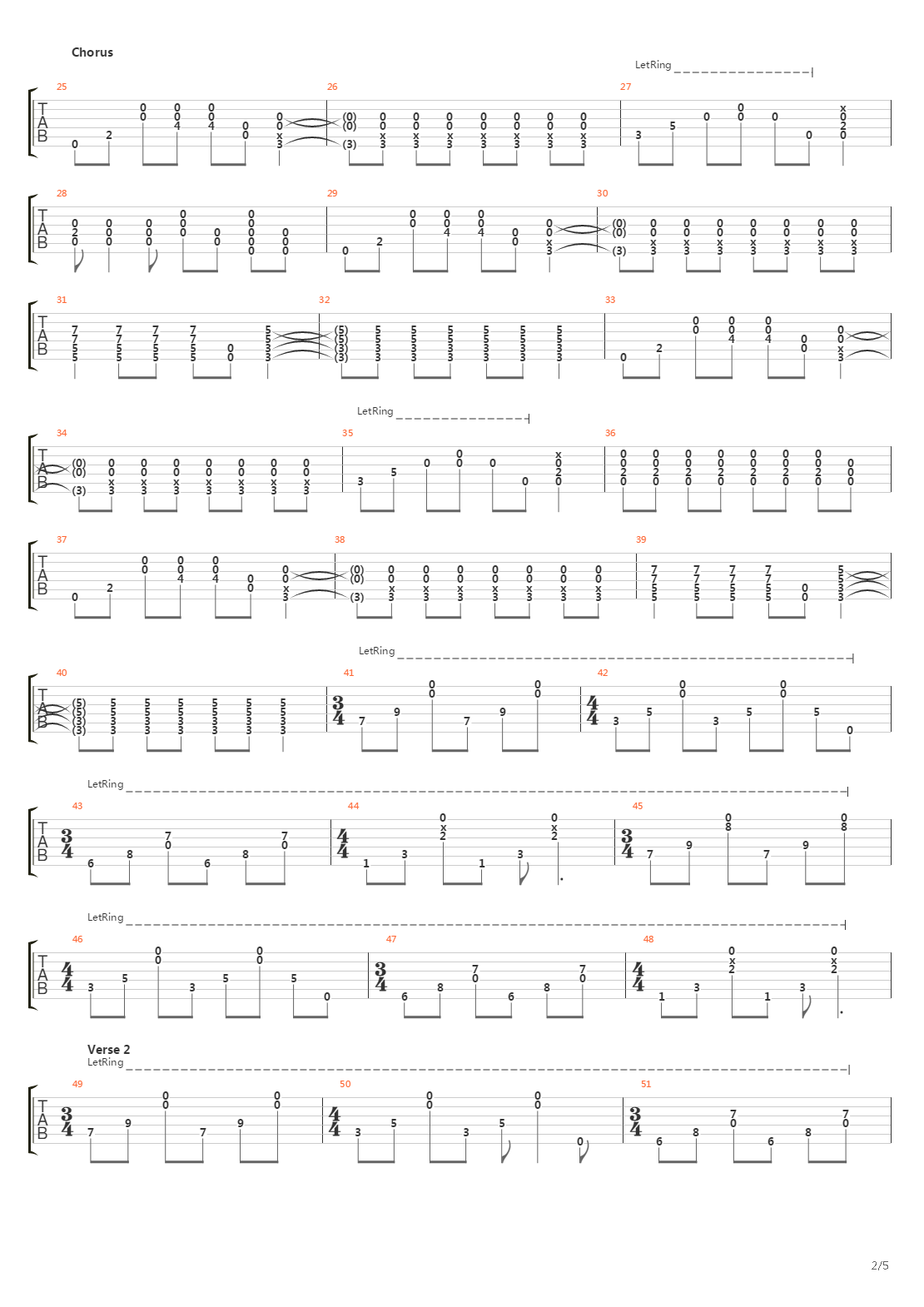 Mexico吉他谱