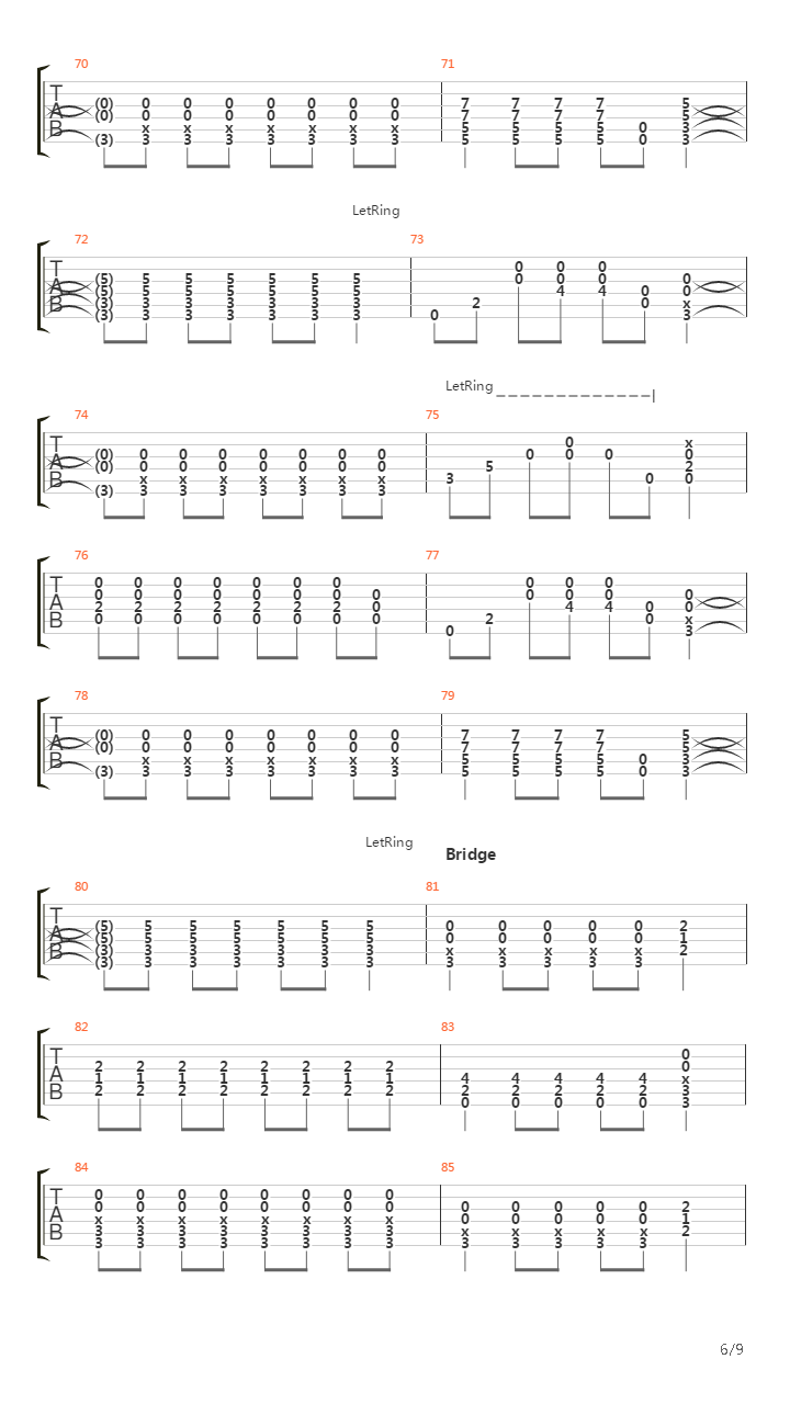 Mexico吉他谱