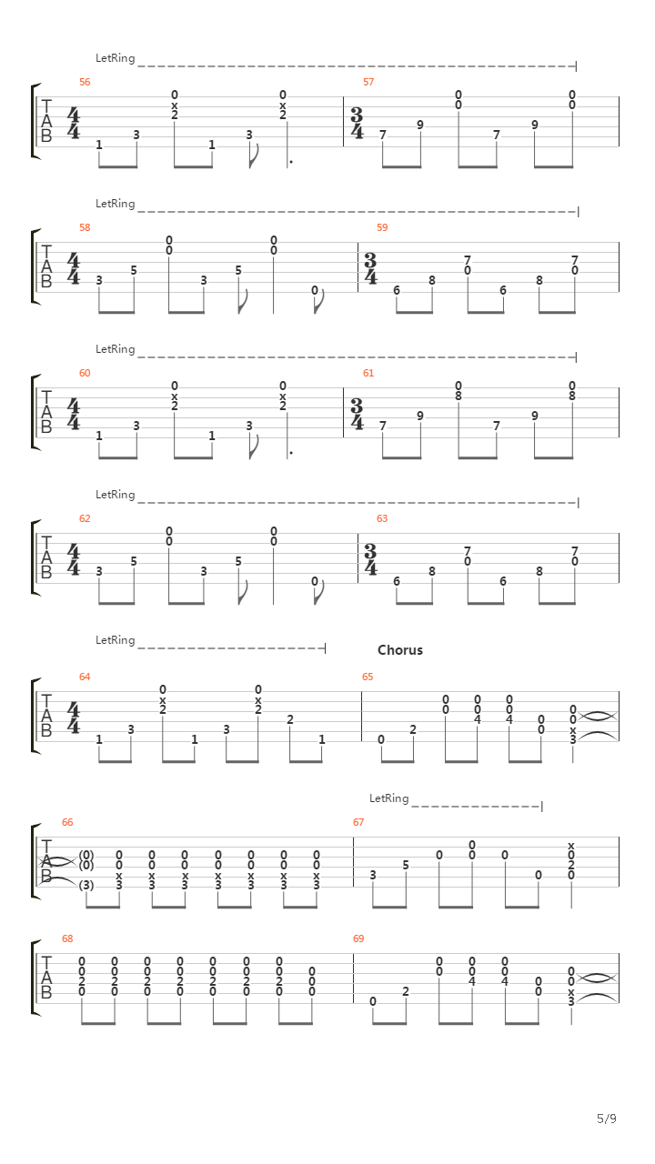 Mexico吉他谱