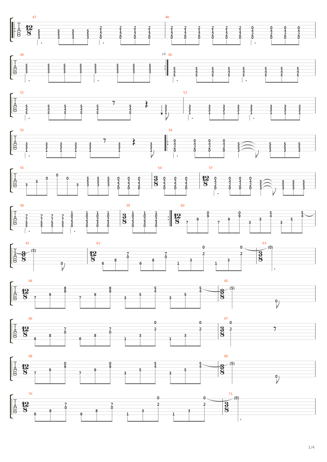 Mexico吉他谱