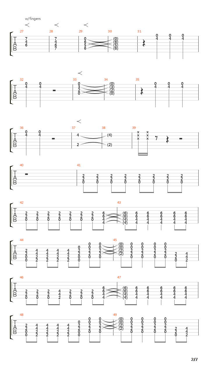 Pardon Me吉他谱