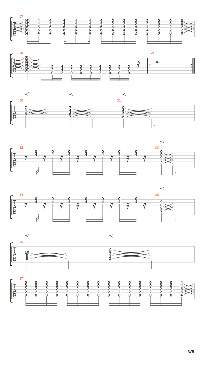 Pardon Me吉他谱