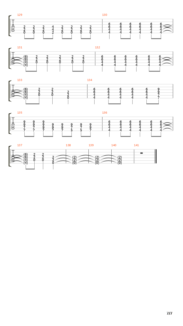 Pardon Me吉他谱