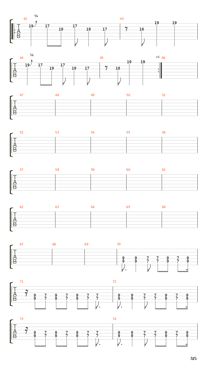 The Warmth吉他谱