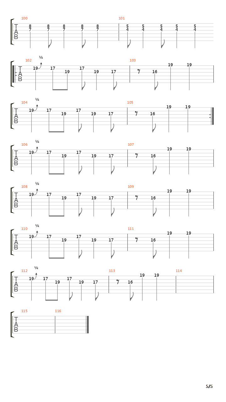 The Warmth吉他谱