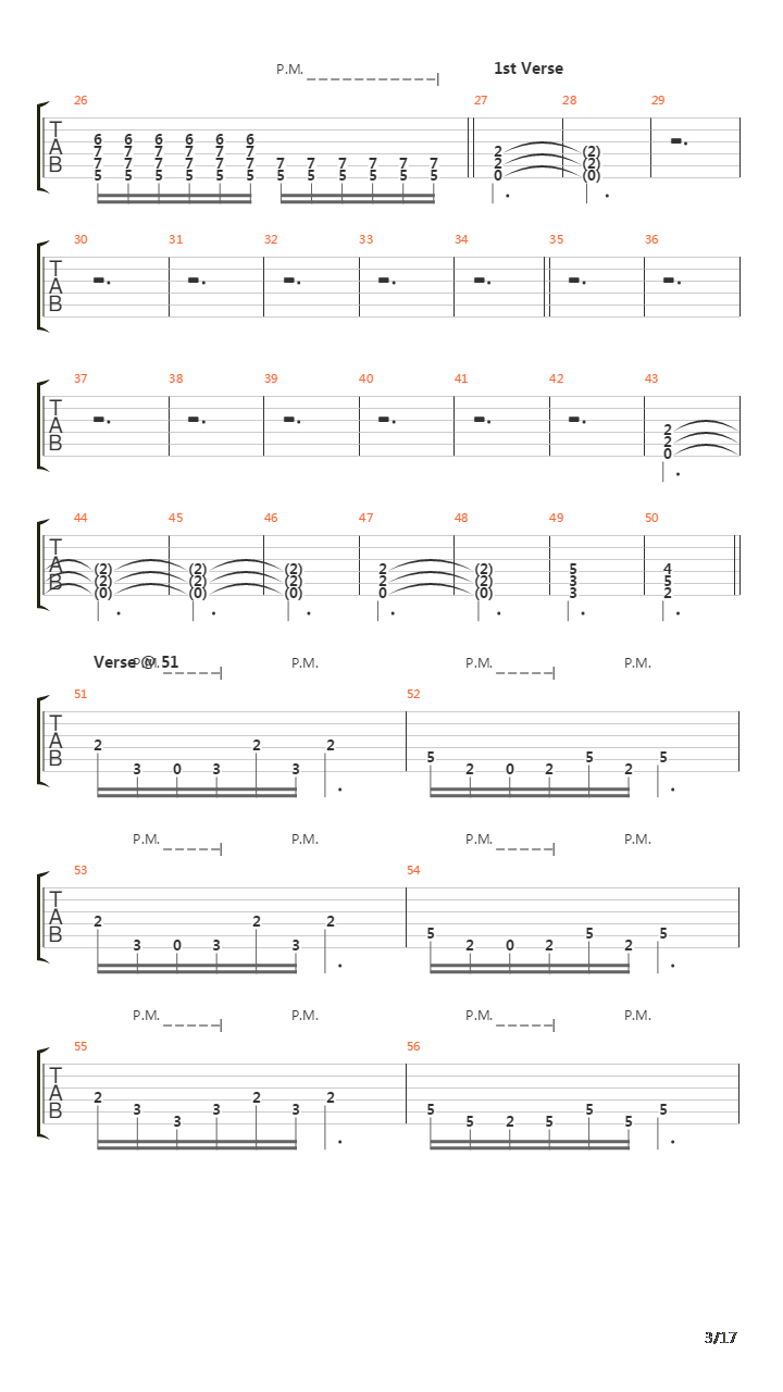 The River吉他谱