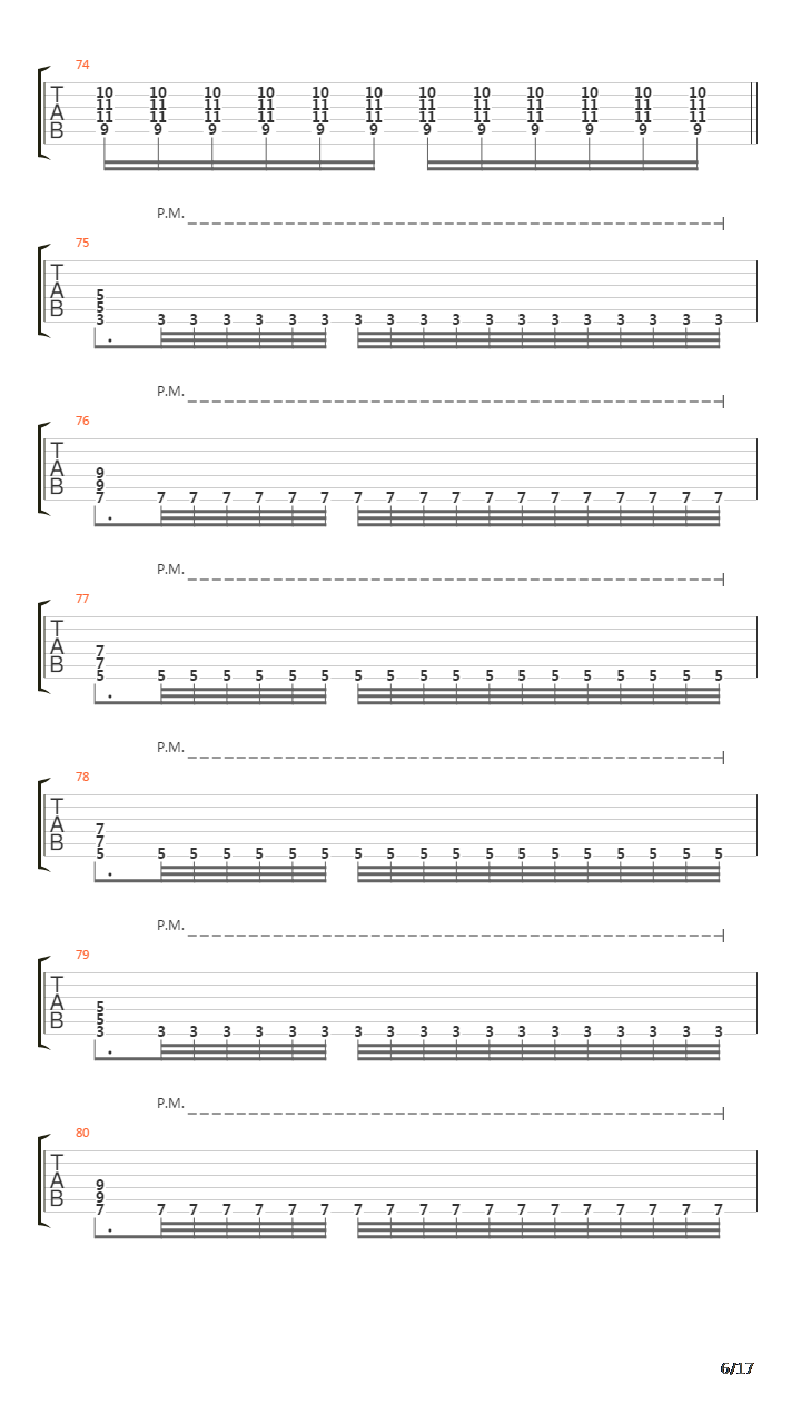 The River吉他谱