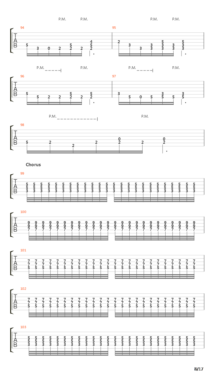 The River吉他谱