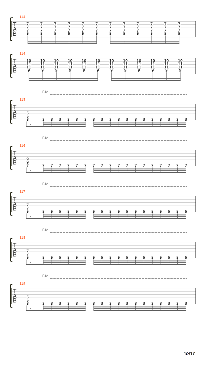 The River吉他谱