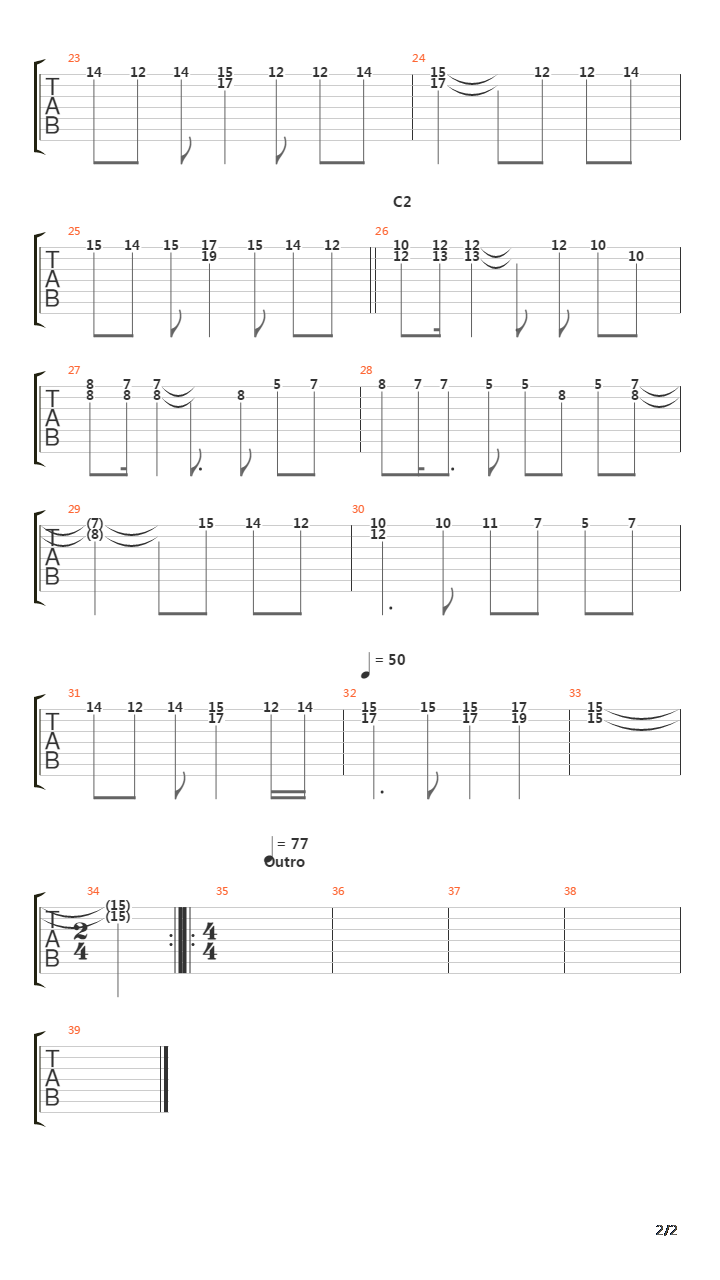 白色相簿2(White Album 2) - Honesty吉他谱