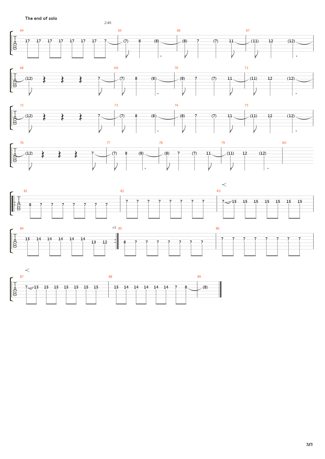 5吉他谱