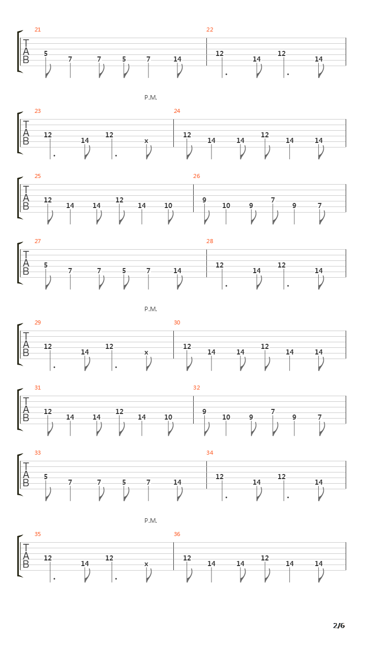 Barricade吉他谱