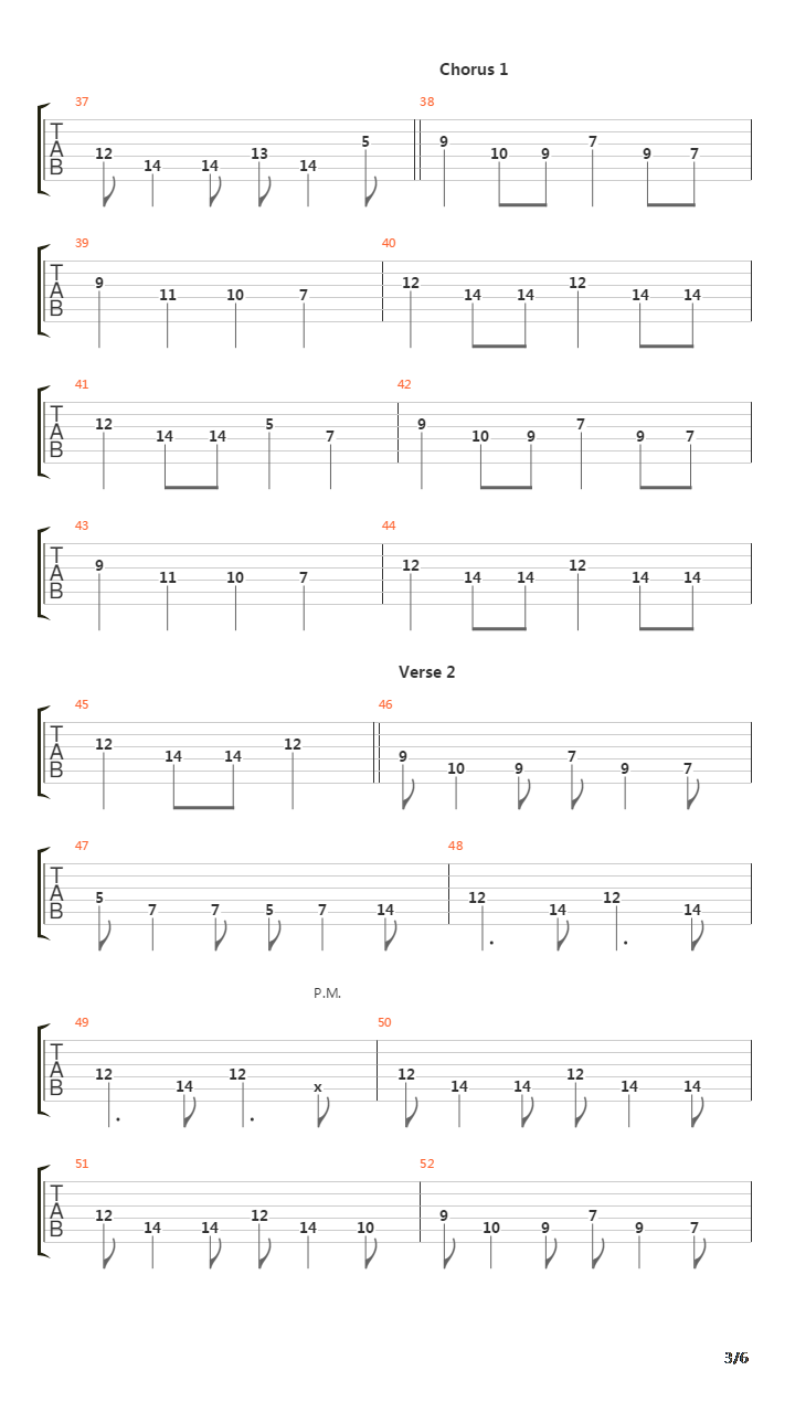 Barricade吉他谱