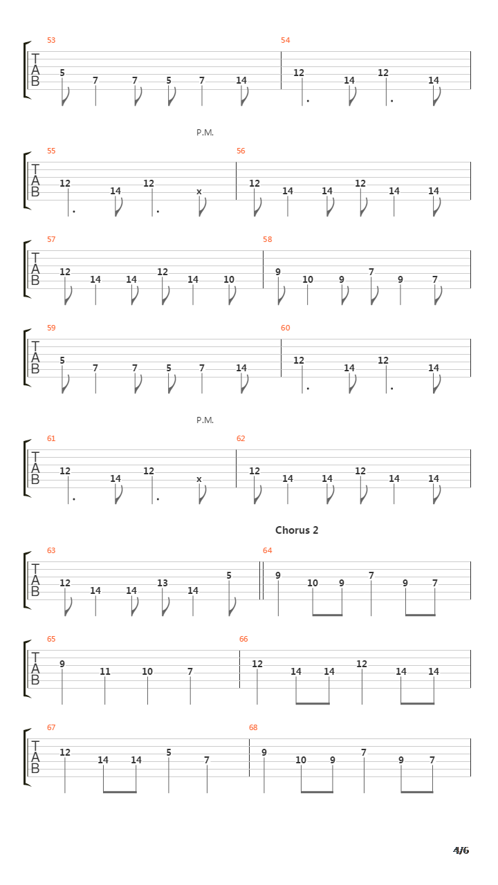 Barricade吉他谱