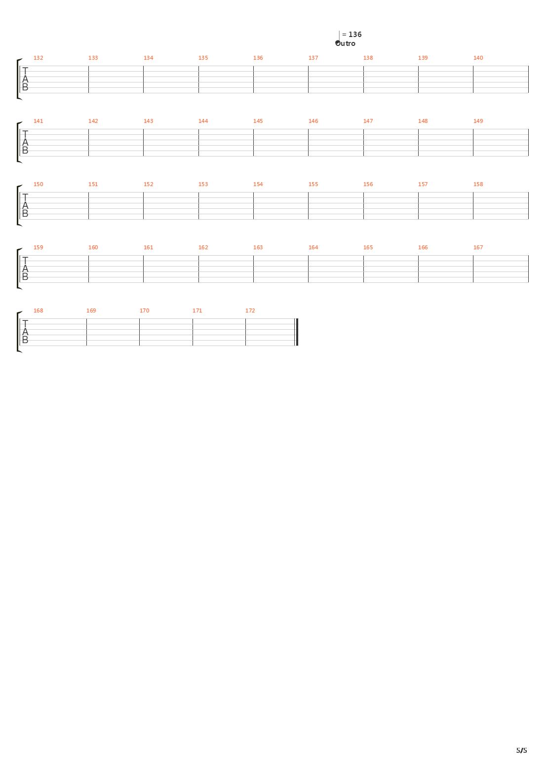 Pda吉他谱