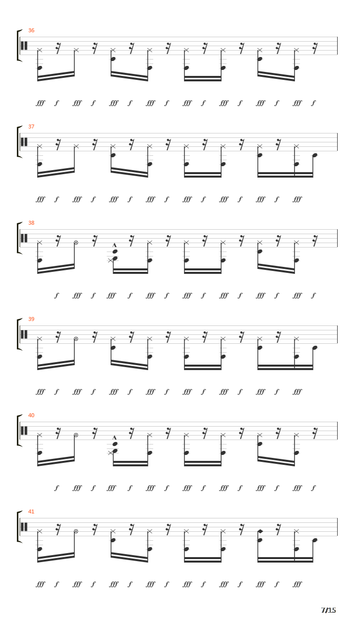 Rest My Chemistry吉他谱